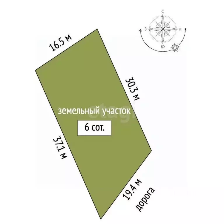 Участок в Крым, Ленинский район, Мысовское с/пос, с. Семеновка ул. ... - Фото 2