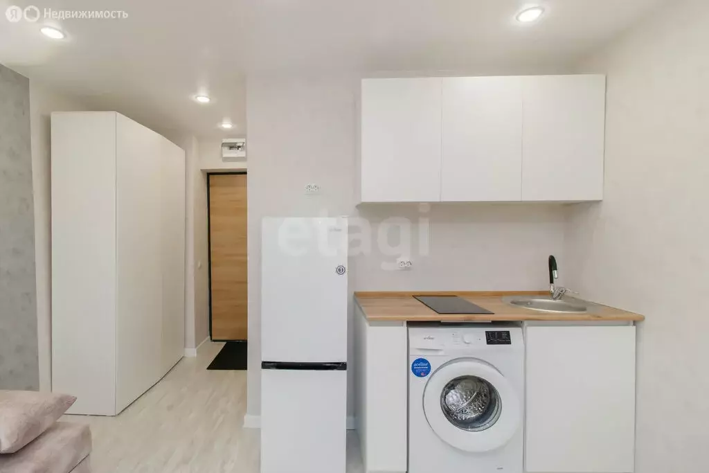 Квартира-студия: Тюмень, Ставропольская улица, 1В (17.4 м) - Фото 2