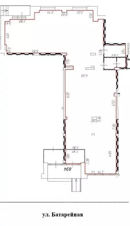 Торговая площадь в Московская область, Лобня Батарейная ул., 8 (166 м) - Фото 1