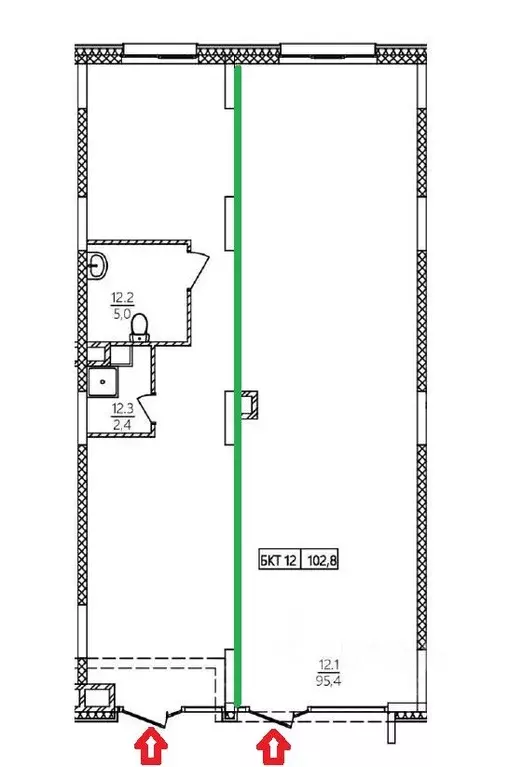 Торговая площадь в Московская область, Ленинский городской округ, ... - Фото 2