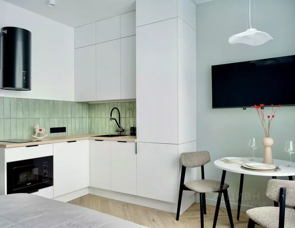 Студия Москва Старокоптевский пер., 4 (25.0 м) - Фото 1