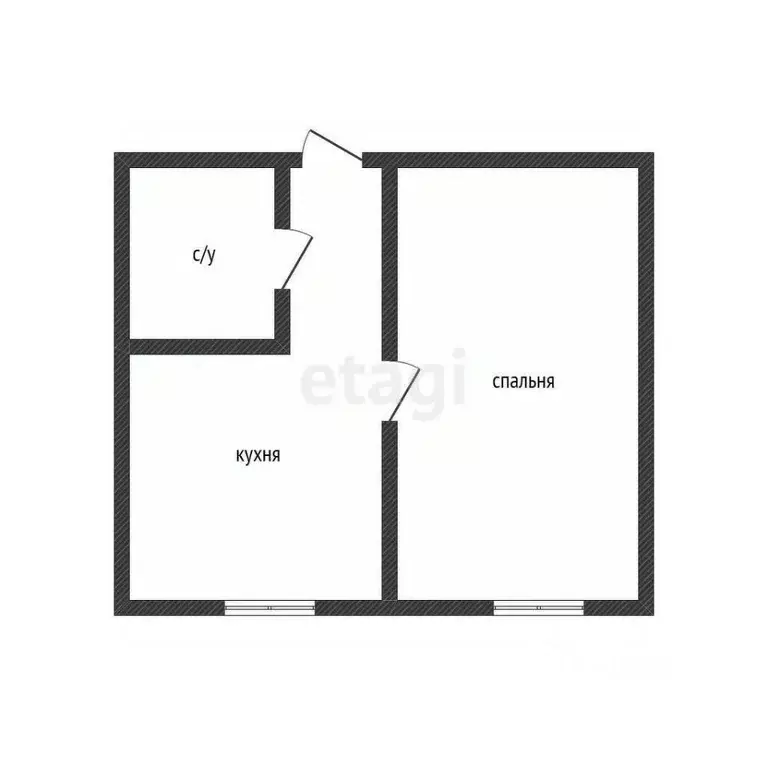 1-к кв. Краснодарский край, Горячий Ключ ул. Санаторная, 13 (45.0 м) - Фото 1