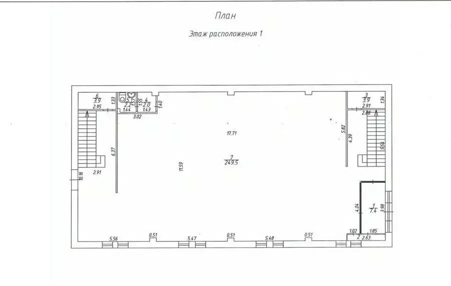 Помещение свободного назначения в Удмуртия, Ижевск 7-я Подлесная ул., ... - Фото 2