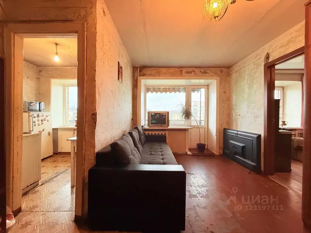 2-к кв. Кемеровская область, Новокузнецк ул. Кирова, 37А (44.3 м) - Фото 1