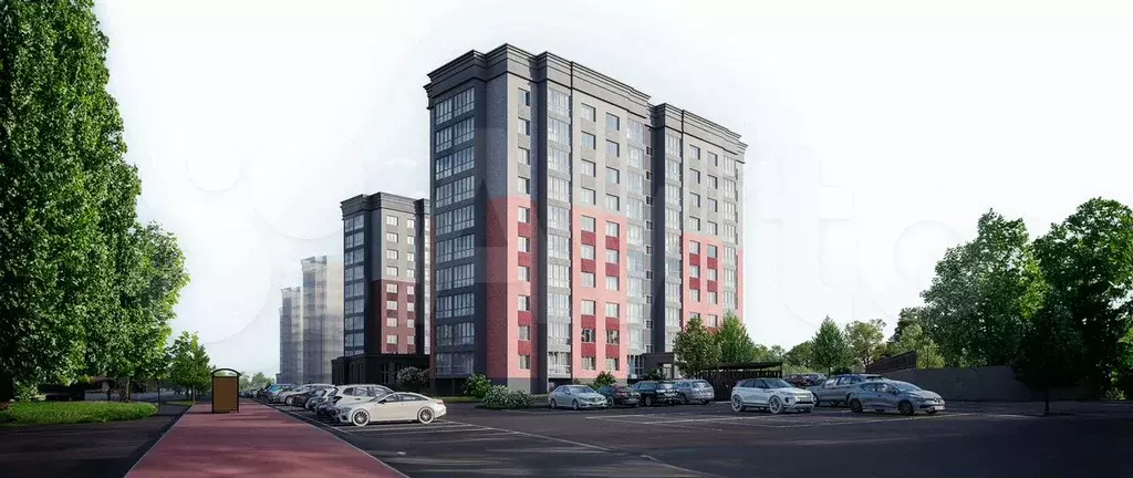 1-к. квартира, 35,1 м, 8/10 эт. - Фото 1