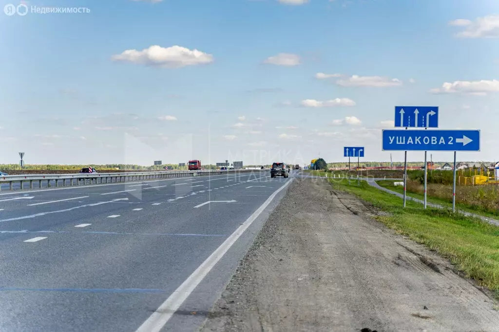 Участок в Тюменский район, деревня Ушакова (7.17 м) - Фото 1