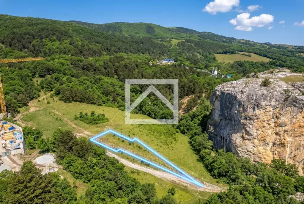 Участок в Крым, Ялта муниципальный округ, Краснокаменка пгт пер. ... - Фото 2