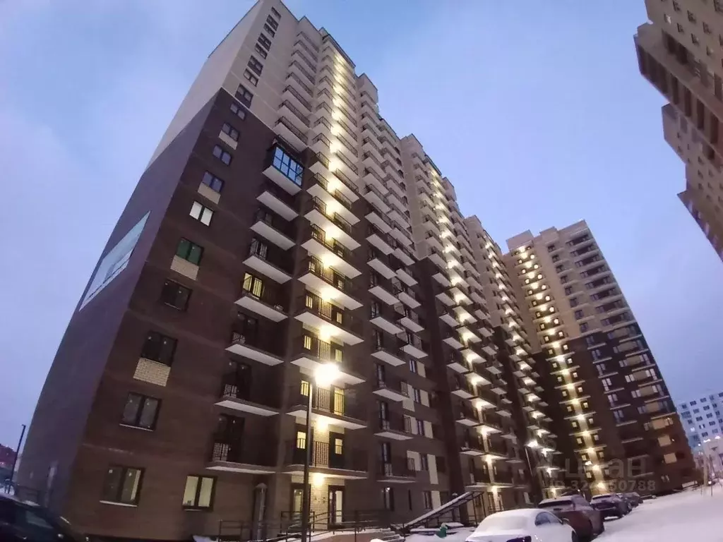 Студия Ярославская область, Ярославль ул. Строителей, 18 (27.4 м) - Фото 1