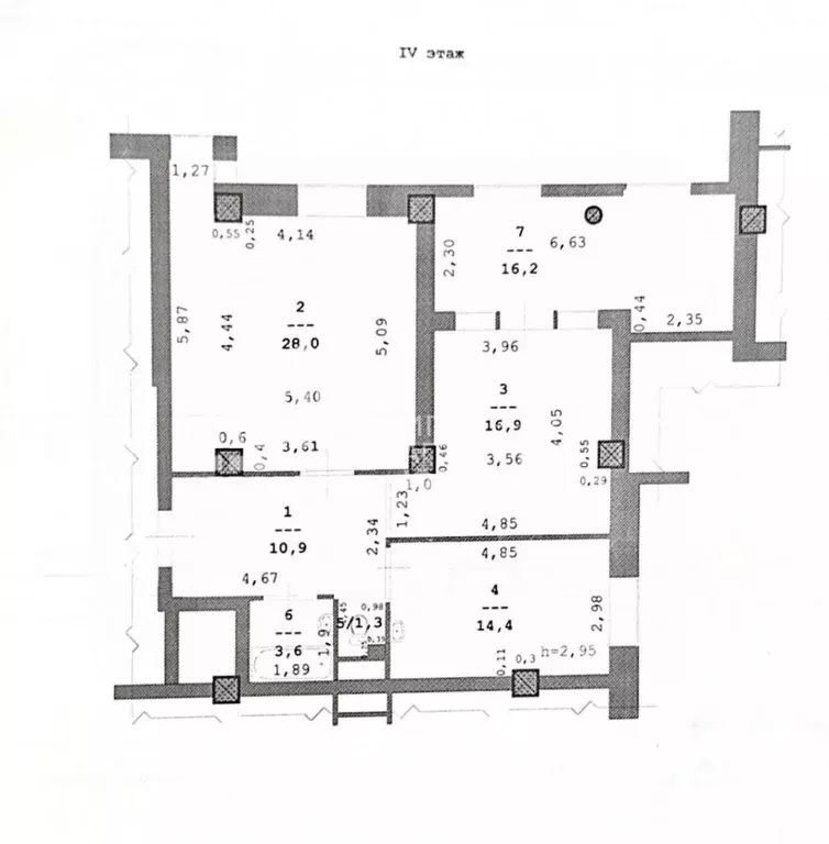 3-к кв. Ханты-Мансийский АО, Ханты-Мансийск ул. Дунина-Горкавича, 5 ... - Фото 1