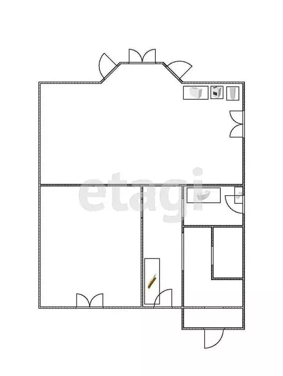 Дом в село Цибанобалка, Жемчужная улица (143 м) - Фото 1