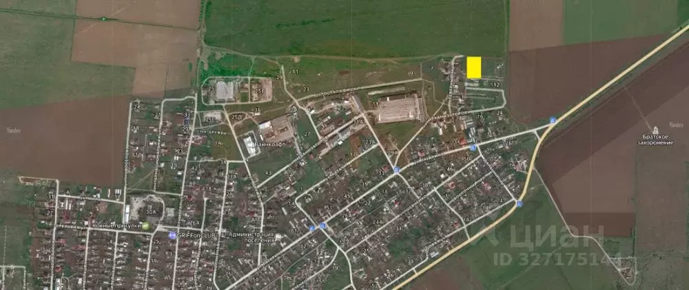 Участок в Крым, Сакский район, с. Лесновка ул. Остапа Вишни (10.0 ... - Фото 1