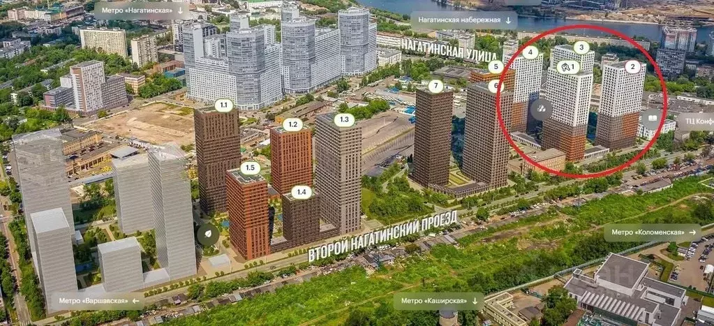 Гараж в Москва 2-й Нагатинский проезд, 2/2к1 (14 м) - Фото 1