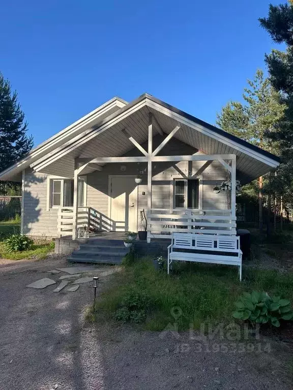 Дом в Карелия, Олонецкий район, пос. Ильинский Старозаводская ул., 26В ... - Фото 1
