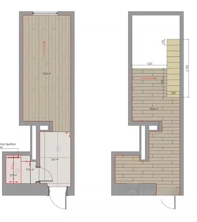 2-к кв. Москва 3-я Тверская-Ямская ул., 56/6 (30.0 м) - Фото 1