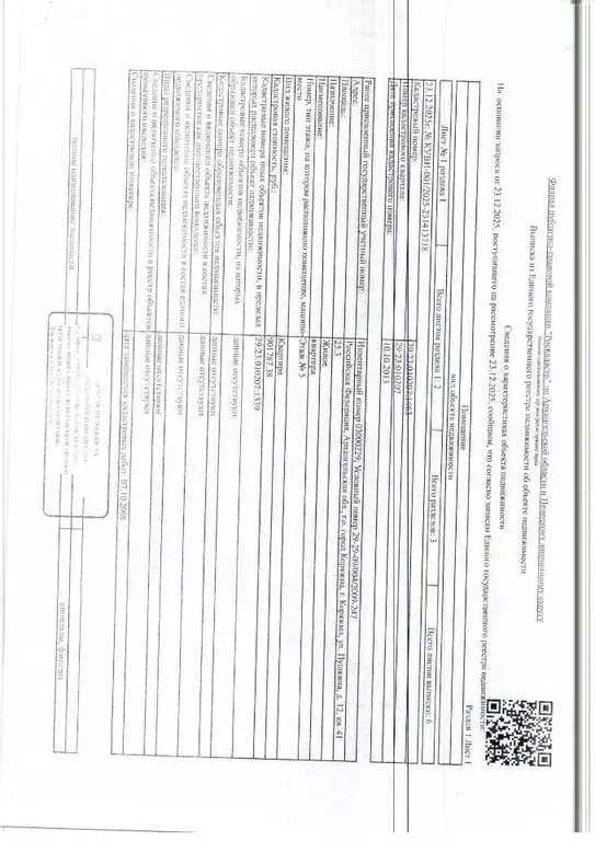 Свободной планировки кв. Архангельская область, Коряжма ул. Пушкина, ... - Фото 1