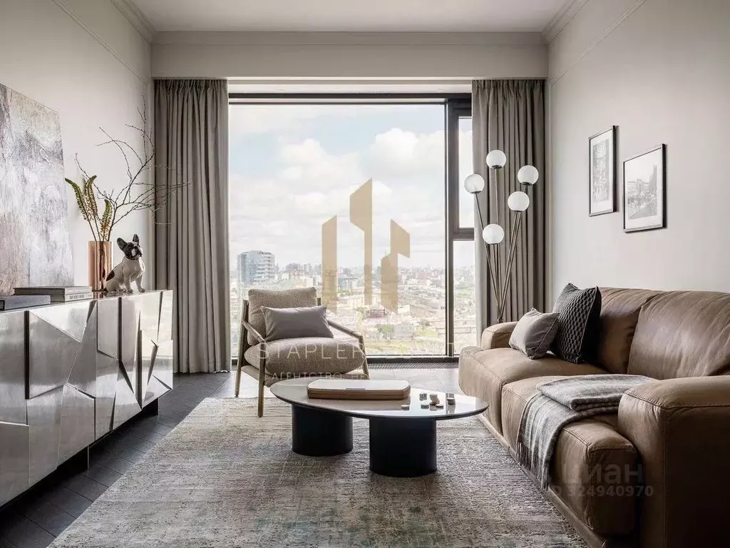 3-к кв. Москва Поклонная ул., 9 (84.8 м) - Фото 2