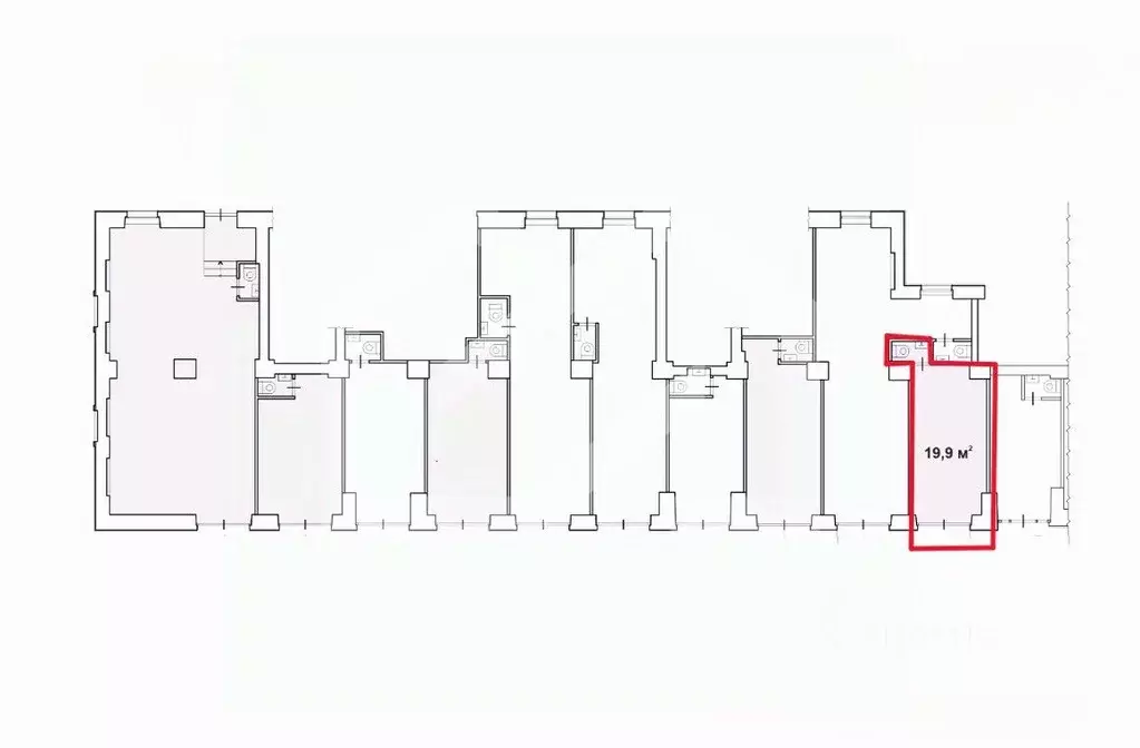 Помещение свободного назначения в Москва ул. Дмитрия Ульянова, 10/1К1 ... - Фото 2