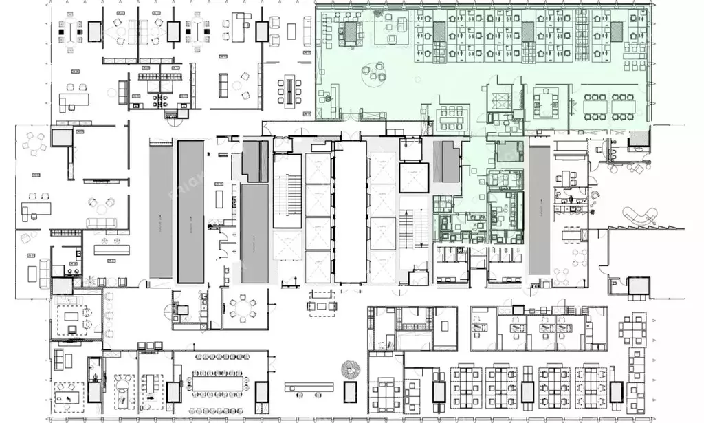Офис в Москва 1-й Красногвардейский проезд, 22с2 (559 м) - Фото 2