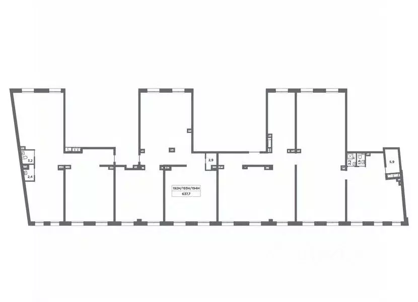 Помещение свободного назначения в Санкт-Петербург наб. Реки Карповки, ... - Фото 2