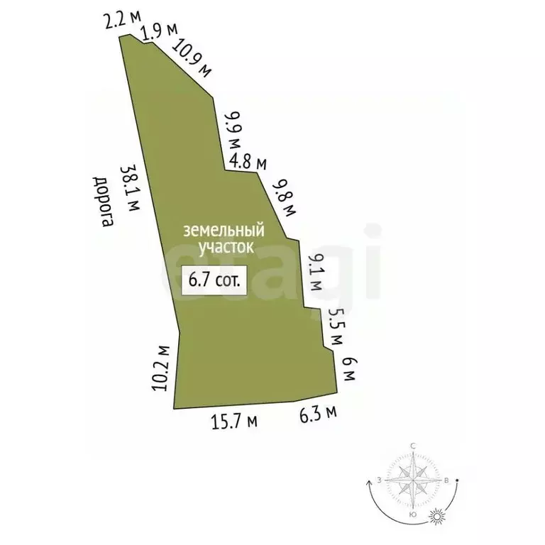 Участок в Крым, Феодосия ул. Еврейская (3.0 сот.) - Фото 1