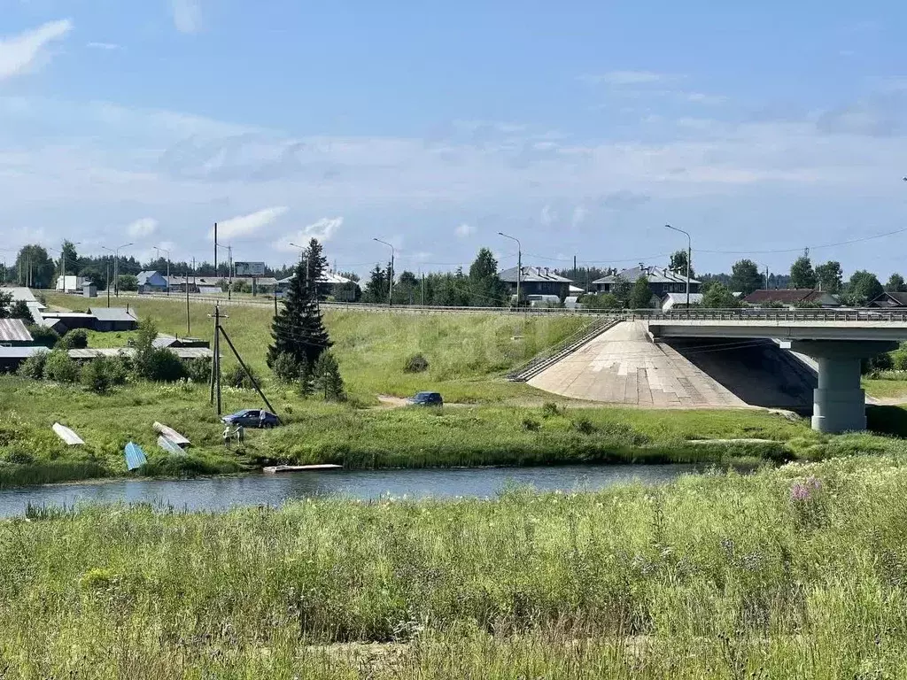 Участок в Вологодская область, с. Сямжа, д. Тимонинская  (14.0 сот.) - Фото 1