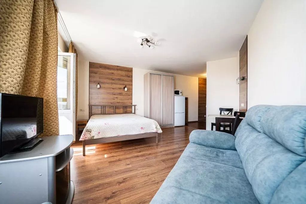 Студия Санкт-Петербург ул. Александра Матросова, 20к2 (30.0 м) - Фото 1