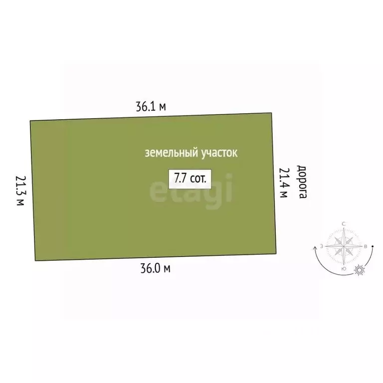 Участок в Тюменская область, Тюмень Грин Парк кп,  (7.7 сот.) - Фото 2