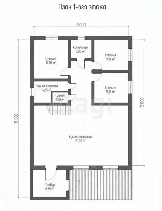Дом в Мордовия, Саранск городской округ, Николаевка рп ул. Кашигина, ... - Фото 1