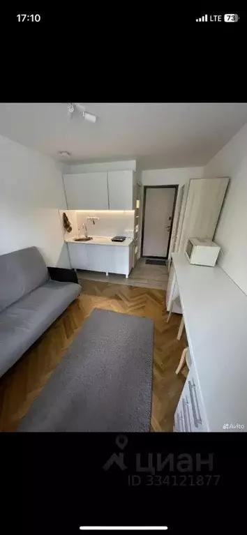 Студия Москва ул. Молостовых, 17К2 (18.0 м) - Фото 1