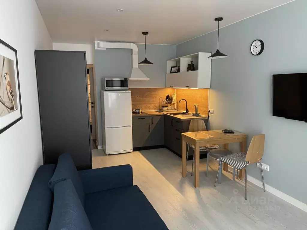 Студия Санкт-Петербург Мебельная ул., 35к2 (23.0 м) - Фото 1