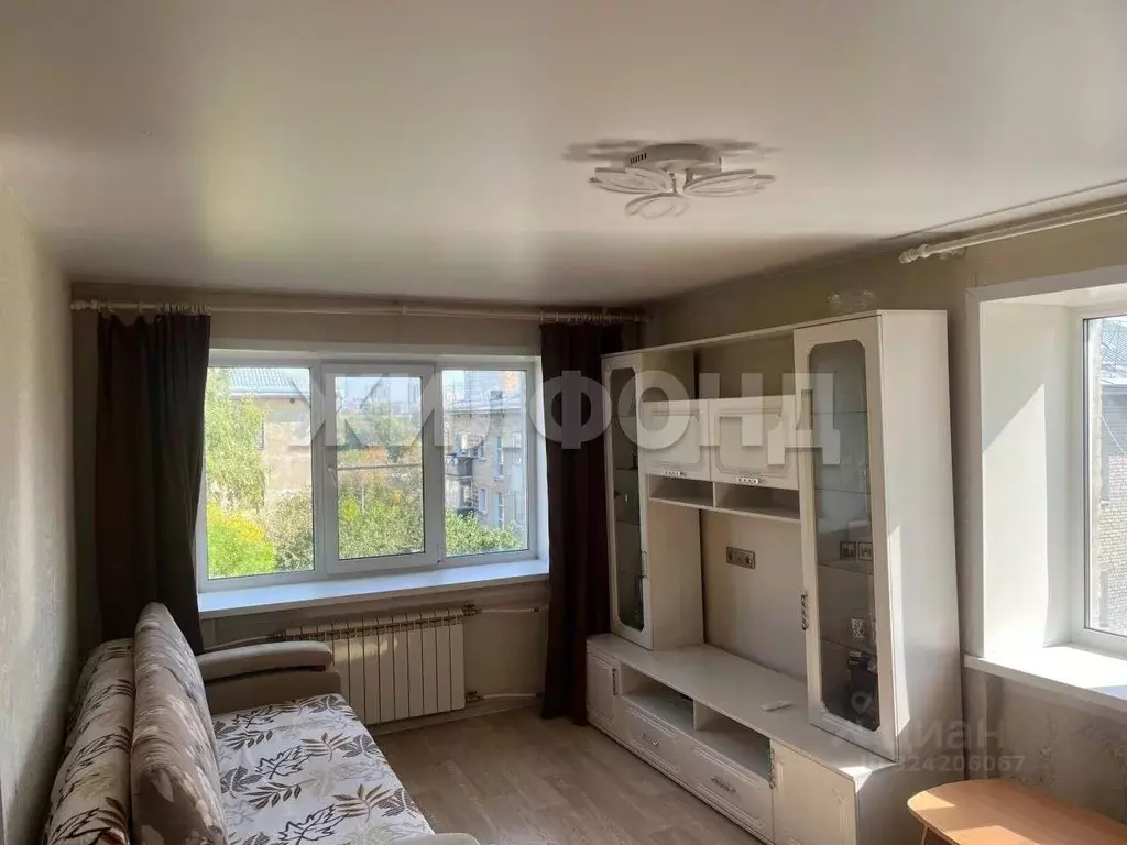 1-к кв. Новосибирская область, Новосибирск Народная ул., 21/1 (32.6 м) - Фото 1