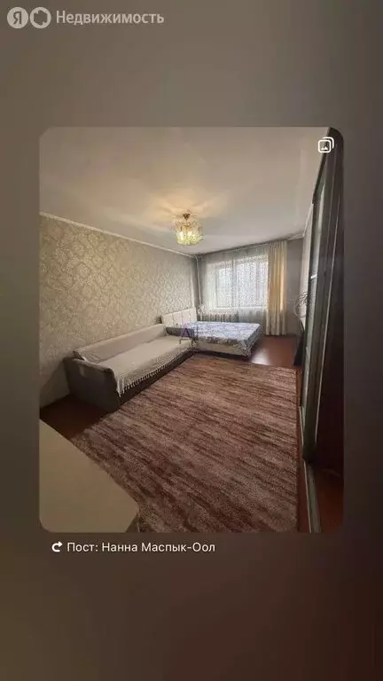 2-комнатная квартира: Кызыл, улица Кечил-Оола, 2 (48 м) - Фото 0