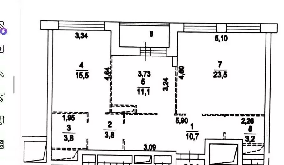 3-комнатная квартира: Котельники, Сосновая улица, 2к4 (73.6 м) - Фото 2