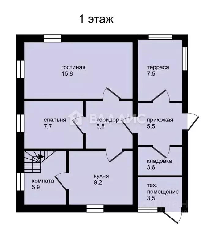 Дом в Псковская область, Пустошка Пушкинский пер., 5 (90 м) - Фото 1