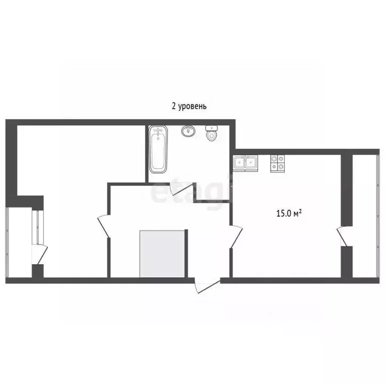 3-к кв. Севастополь ул. Репина, 1Б/1 (120.3 м) - Фото 2