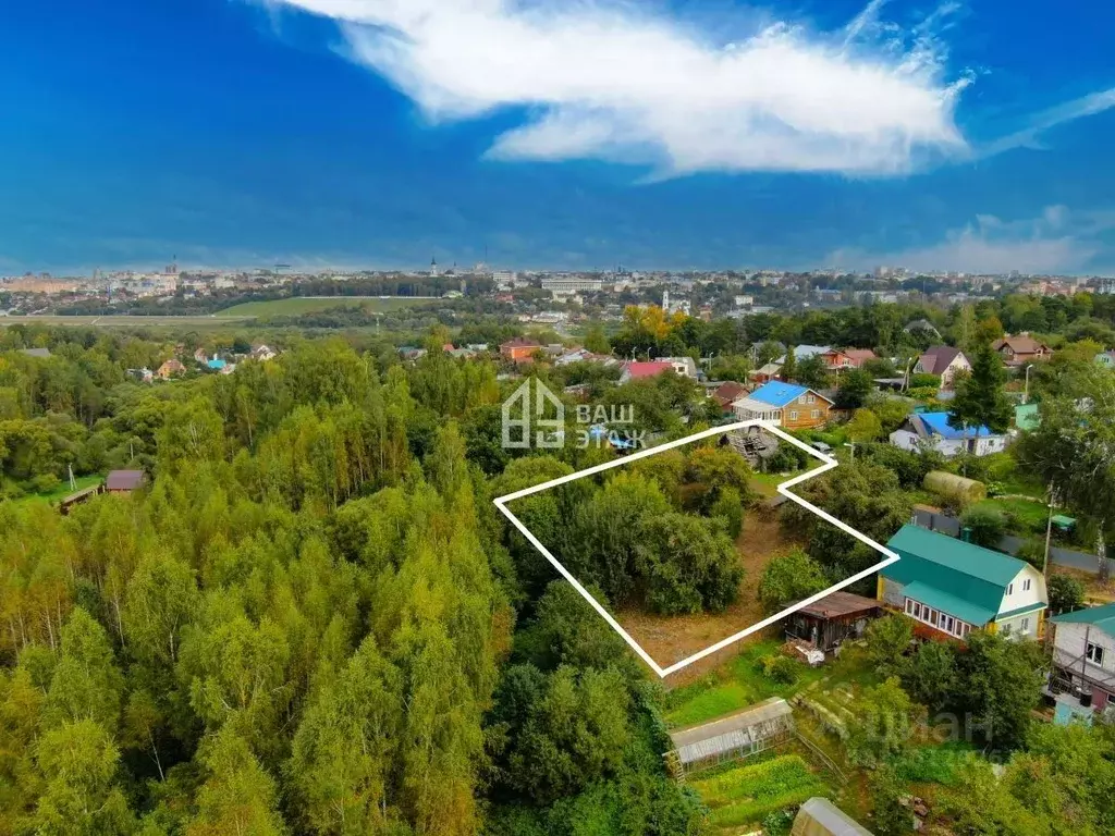Участок в Калужская область, Калуга Нагорная ул., 18 (13.0 сот.) - Фото 2