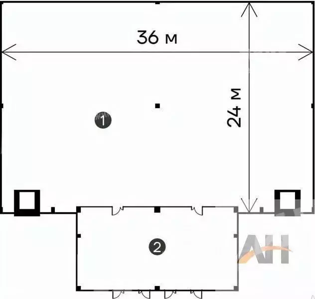 Помещение свободного назначения в Московская область, Балашиха ... - Фото 1
