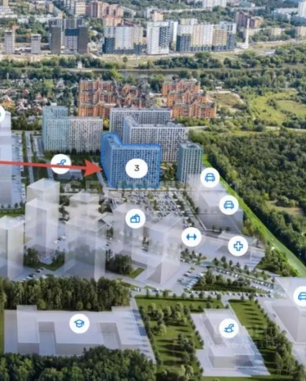 Торговая площадь в Московская область, Химки Клязьма-Старбеево мкр, ... - Фото 0