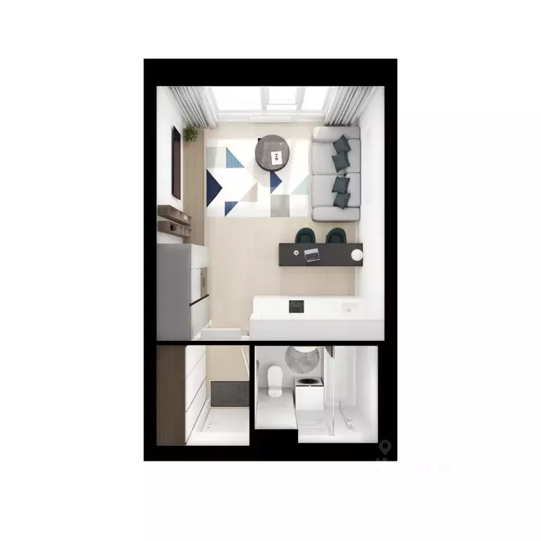 Студия Московская область, Мытищи Ярославский квартал жилой комплекс, ... - Фото 2