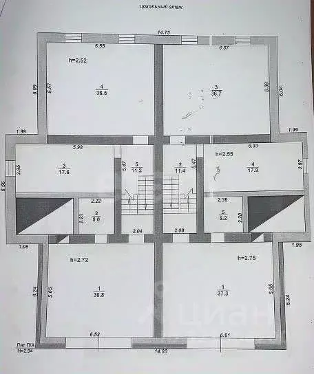 Таунхаус в Воронежская область, Рамонский район, с. Ямное ул. ... - Фото 1