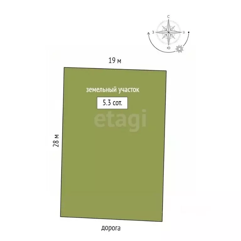 Участок в Ростовская область, Аксайский район, Большой Лог хут.  (5.3 ... - Фото 2
