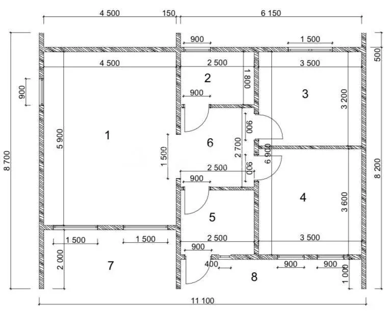 Дом, 82 м - Фото 2