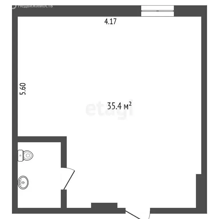 Помещение свободного назначения (35.5 м) - Фото 1