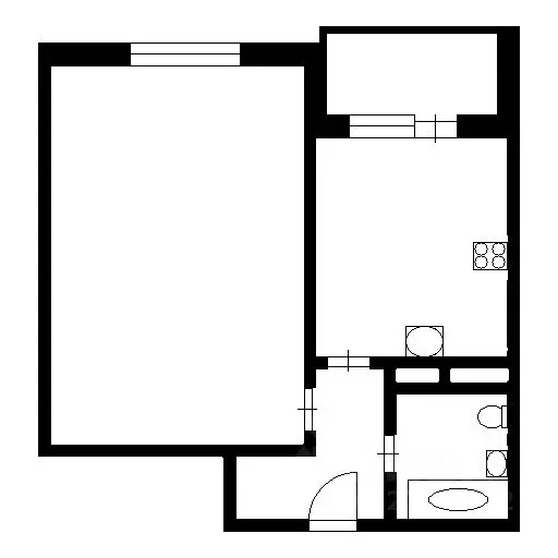 1-к кв. Санкт-Петербург ул. Плесецкая, 10 (28.5 м) - Фото 2