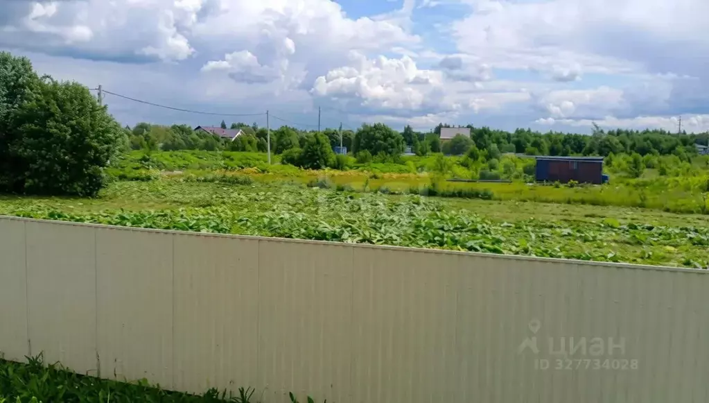 Участок в Ленинградская область, Тосненский район, Федоровское ... - Фото 1