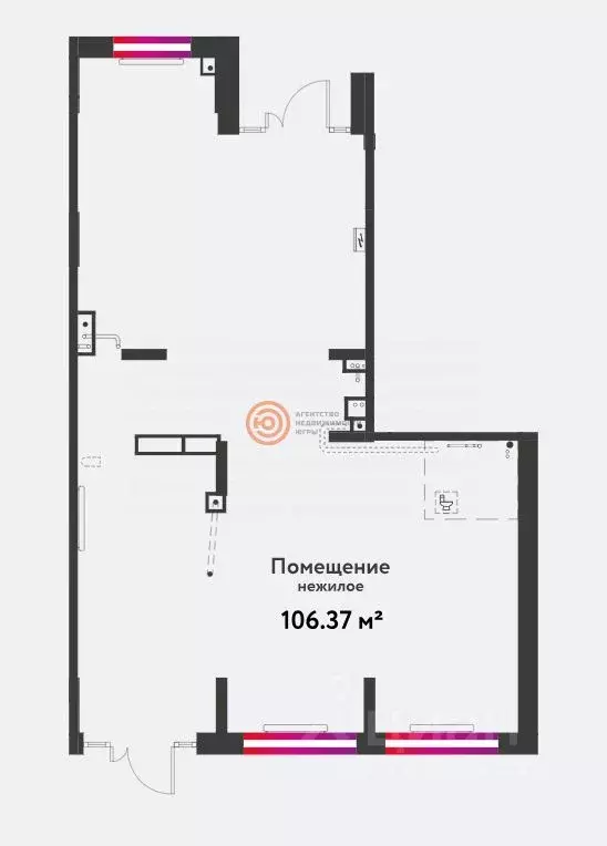 Помещение свободного назначения в Тюменская область, Тюмень ул. 50 лет ... - Фото 1