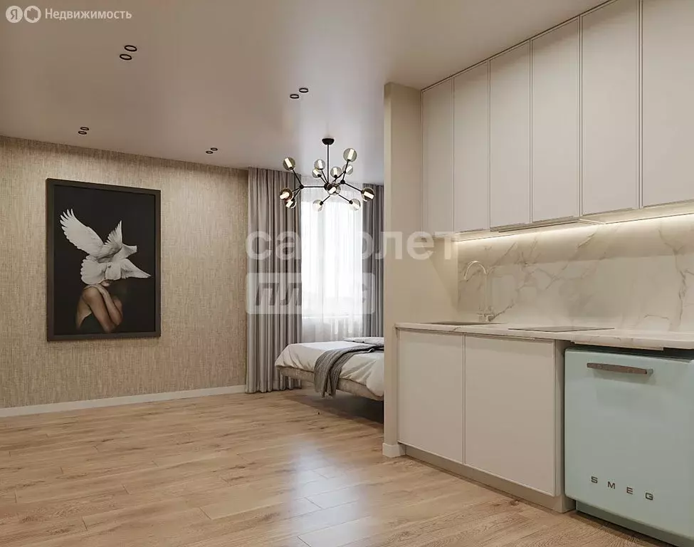 Квартира-студия: Казань, улица Островского, 34 (15 м) - Фото 1