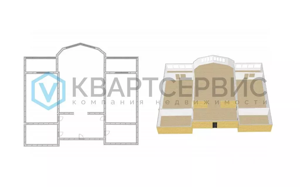 3-к кв. Омская область, Омск ул. 10 лет Октября, 43/2 (107.0 м) - Фото 2