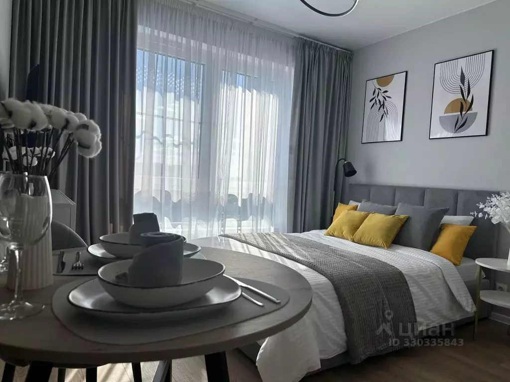 Студия Москва Сигнальный проезд, 16к2 (21.0 м) - Фото 1