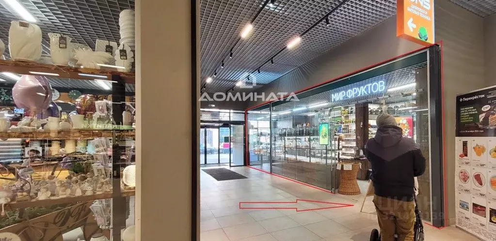 Торговая площадь в Санкт-Петербург пос. Парголово, ул. Брюлловская, 3 ... - Фото 0